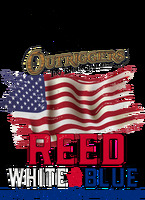Outriggers' Reed White and Blue